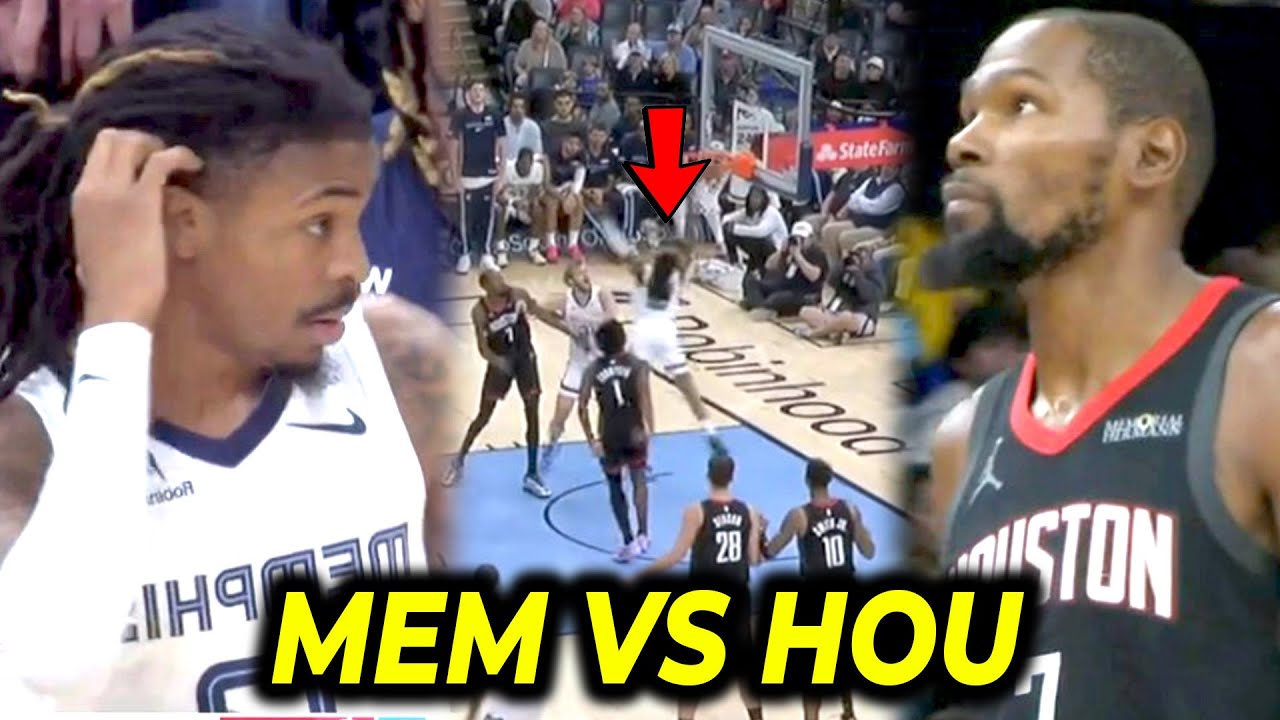 Kamot ulo si Ja Morant nangangamoy TRADE na, Rockets vs Grizzlies!