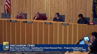 Urban Renewal Commission -  October 5, 2022