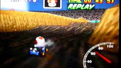 MK64 - former world record tie on Wario Stadium - 1'26''76 (NTSC: 1'12''16)