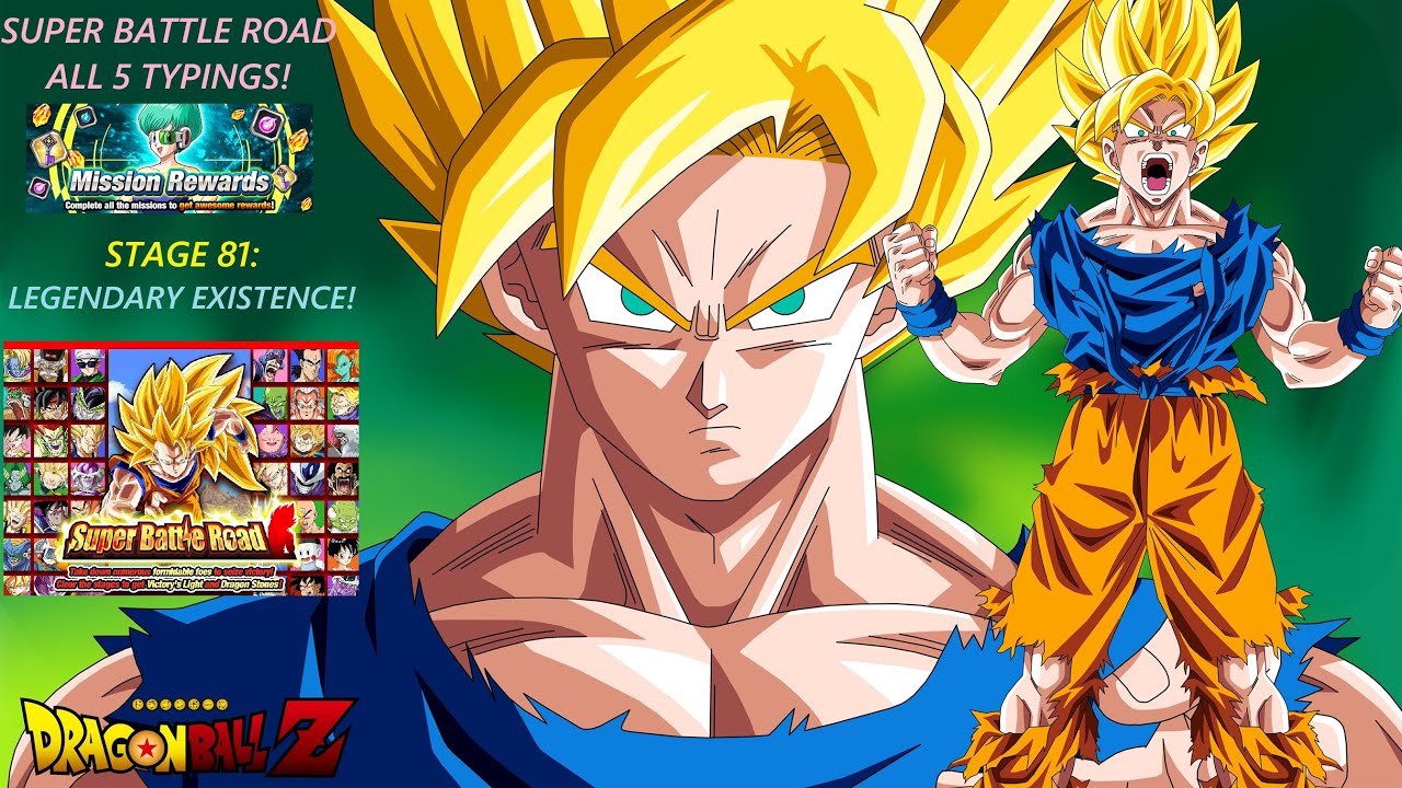 POWER LEVEL UPDATE MISSIONS! ALL TYPINGS ANY SBR! STAGE 81 LEGENDARY EXISTENCE! DBZ Dokkan Battle!