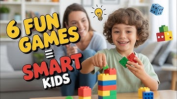 6 Fun Home Games to Teach Kids Problem-Solving 🧩 Build Confidence, Creativity & Independence!