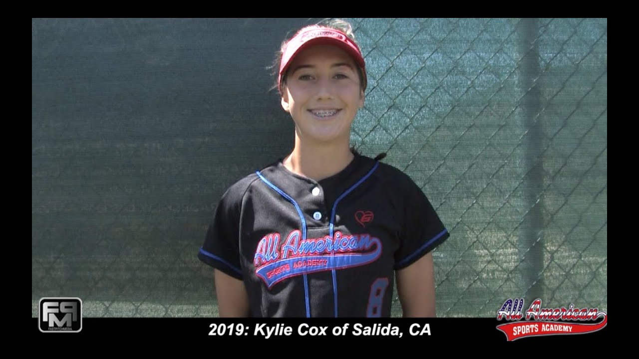 2019 Kylie Cox Shortstop And Outfield Softball Skills Video AASA 