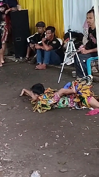 Tak Terduga! Tiba tiba Buto Gedruk Mendem! 😱#kesenian #jathilan #gedruk #tradisional #butogedruk