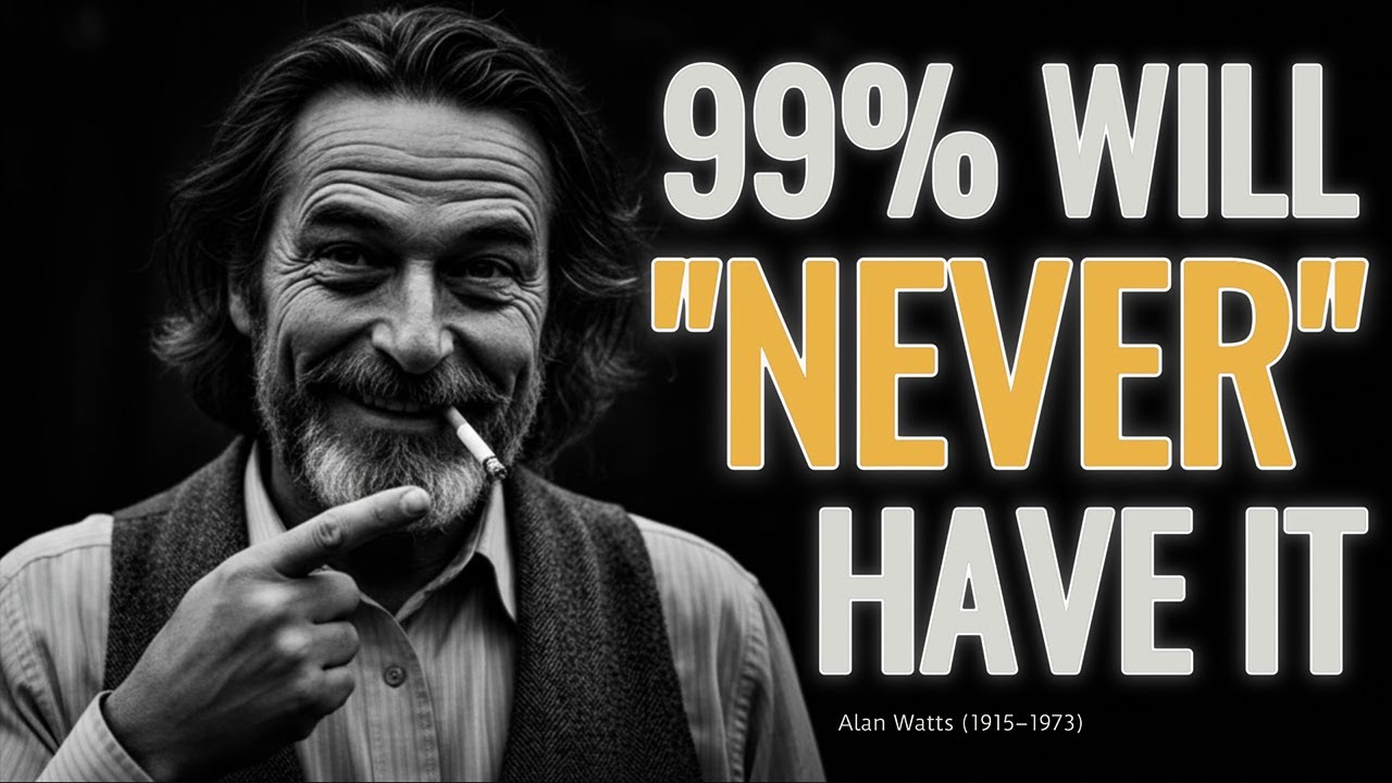 Why 99% Of People Fail to Attract Wealth Without a Real Awakening | Alan Watts On Life