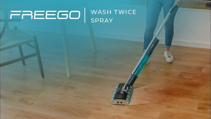 FreeGo Wash&Vacuum Spray Fregona eléctrica sin cables Cecotec