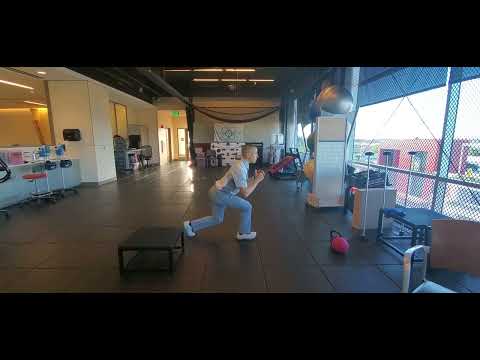 Split Stance Deceleration - Split Squat Deceleration Exercise - Plyometric Preparation