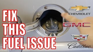 Gas Tank Won't Fill? Escalade Vapor Canister Vent Valve Solenoid FIX