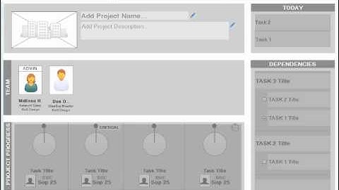 UX Design - LinkedIn Project Management iPad App