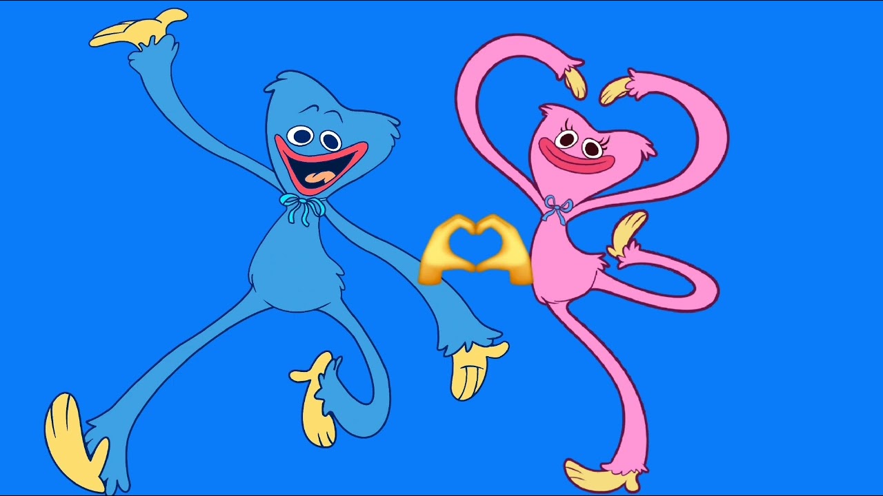 Valentine's Day Countdown Day 10: Huggy Wuggy X Kissy Missy‬