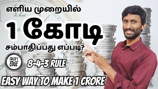 Episode 10 - Practical ways to earn 1 crore by a simple 8-4-3 rule. Compound interest benefits.