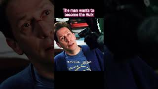 The man injected himself with Hulk's blood #shorts