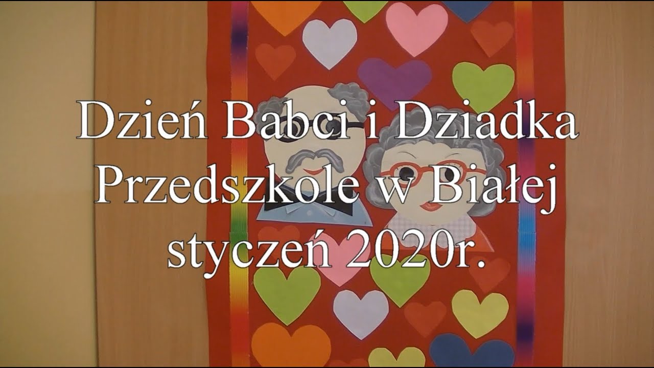 Dzień Babci i Dziadka w Przedszkolu w Białej- Przedstawienie w