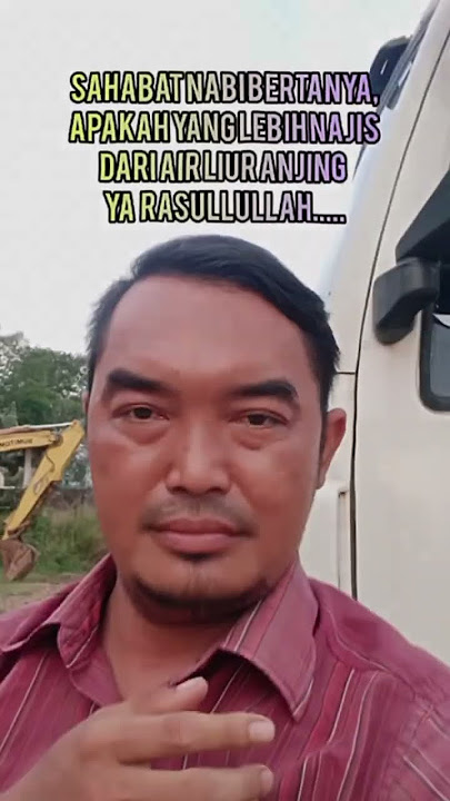 Apakah yang lebih najis dari air liur anjing #shortsvideo