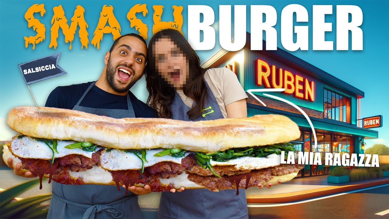 Panino con Smash di Salsiccia, Cicoria e Maionese al Peperoncino