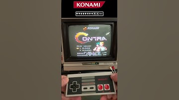 How to get 30 LIVES - Contra with the Konami Code NES
