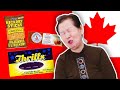 Korean Grandma Tries CANADIAN SNACKS🍁 (Gum that tastes like SOAP?!)