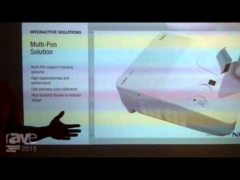 ISE 2015: NEC Details Their New Ultra-Short-Throw Full HD Projector