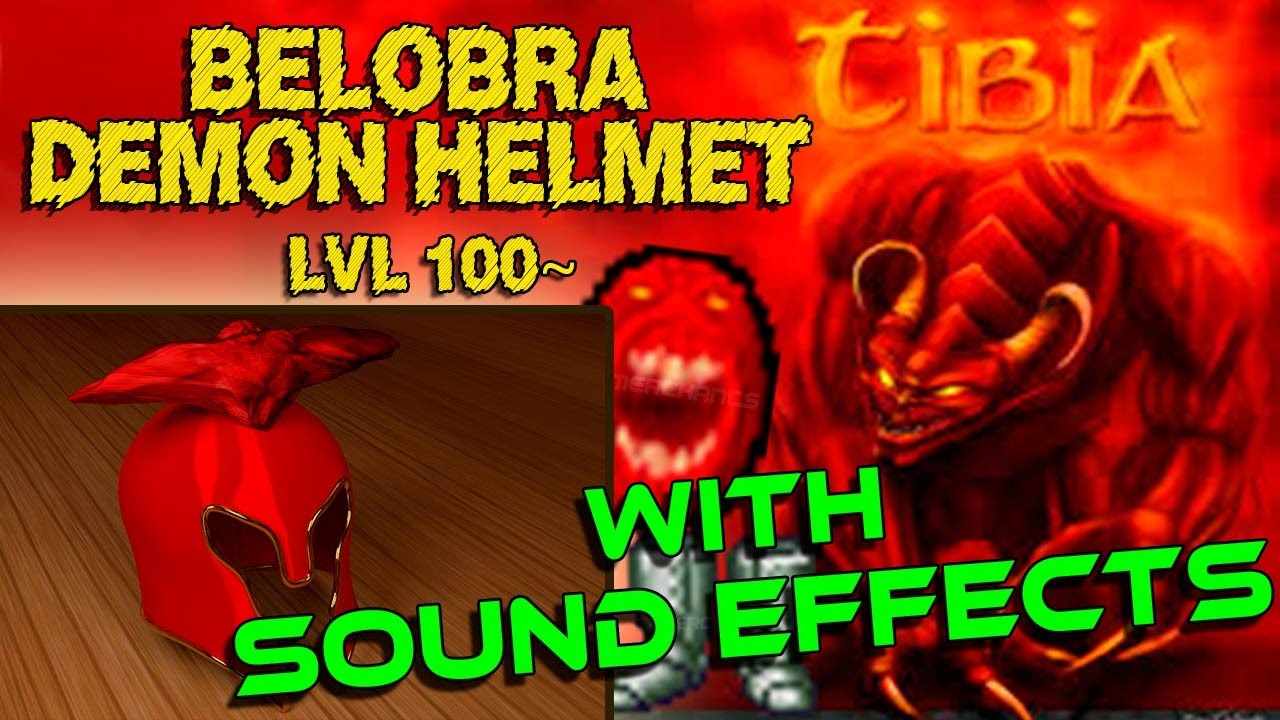 [Tibia]~ Demon Helmet Quest /Low Levels (9 Players) - (Com Efeito ...