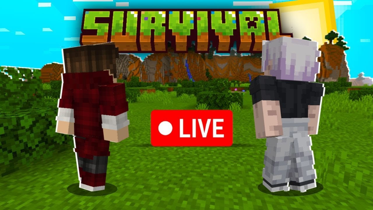 Minecraft Survival Mega Progeto Nevers ON LIVE