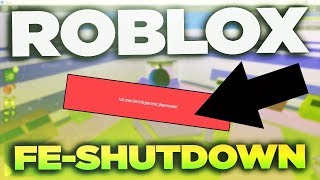 SHUTTING DOWN ROBLOX SERVERS! ｜Roblox exploit trolling