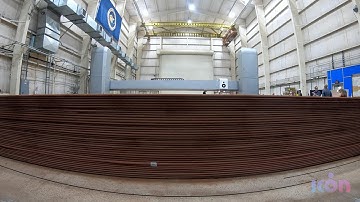 Mars Dune Alpha by BIG and ICON being 3D-printed at the Johnson Space Center in Houston, USA