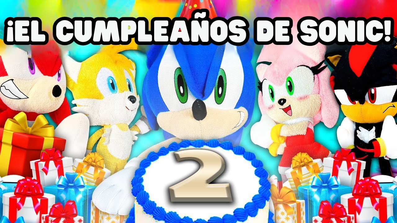 ¡El CUMPLEAÑOS de SONIC 2! 🎂 - Sonic and Friends en español