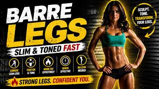 9. Barre Legs. ||  Lower body workout. #fitness #homeworkout #legday