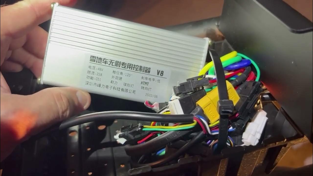 Ouxi v8 ebike controller or voltsteed v8 youtube