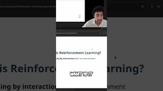 Cart-Pole Problem: Reinforcement Learning's "Hello World" Explained! #shorts