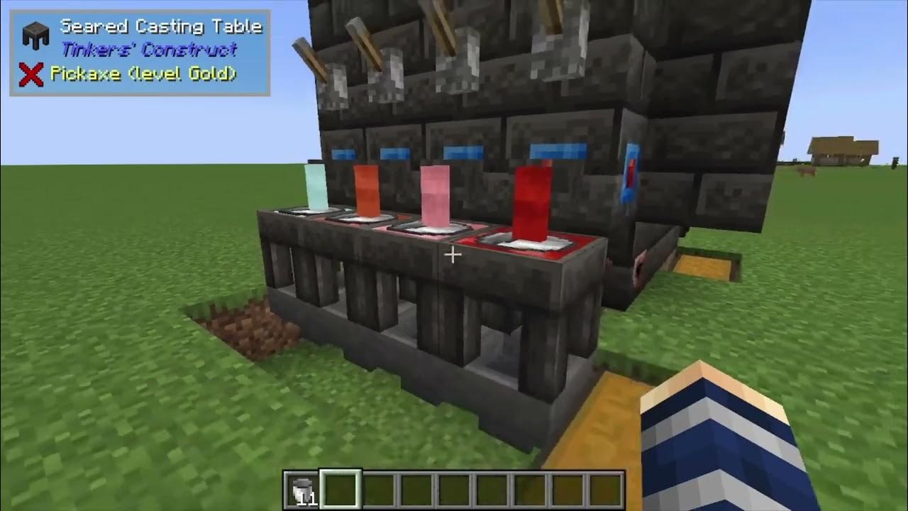 Tinkers Construct How to get Molten Buckets of Metal YouTube