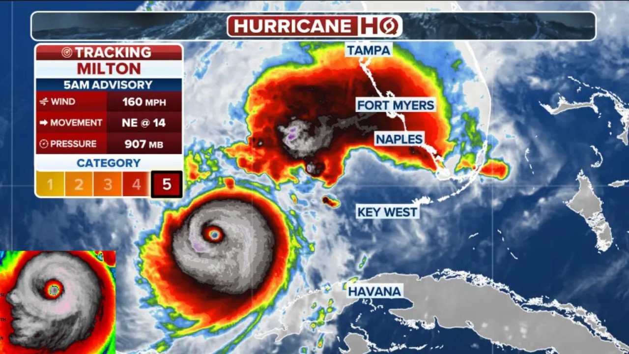Hurricane Milton Live Updates Florida Braces for Impact - YouTube