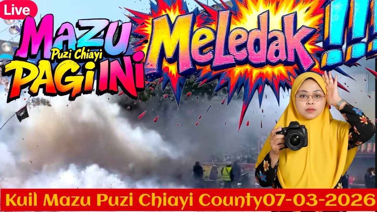 🎥Live Ke Pasar Puzi Lewat Kuil Mazu Di Kota Puzi Ada Keramaian😆#mbahkongji  