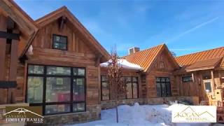 Durango Timber Home in Colorado - Canadian Timberframes