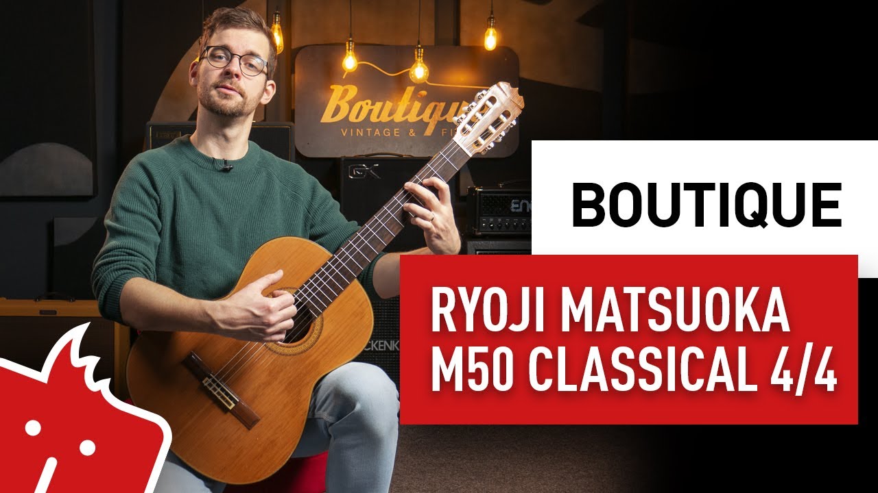 必見 RYOJI MATSUOKA M 50 リョウジ マツオカクラシックギター-