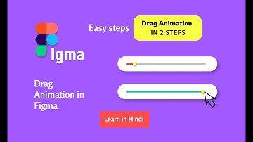 Figma Tutorial: Smart Animate and Drag Triggers in #Figma #hindi tutorial