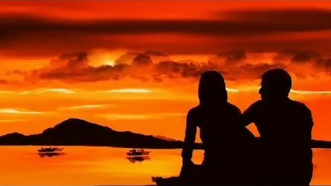 SUNSET animated video effect background and piano music background || HBP Official