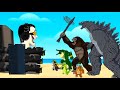 Rescue TEAM Godzilla &amp; KONG From G-MAN Skibidi Toilet: Who Will Win?| Godzilla Cartoon Compilation