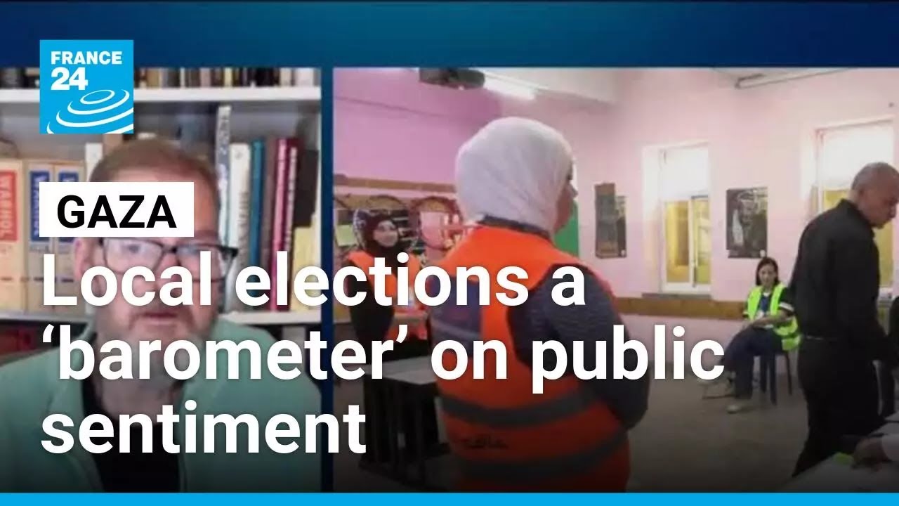 Elections in West Bank: ‘Barometer’ on Palestinian public opinion • FRANCE 24 English