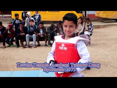 Divine Temple Academy Tulsipur 6 Dang Second Day Sportmeet 2075