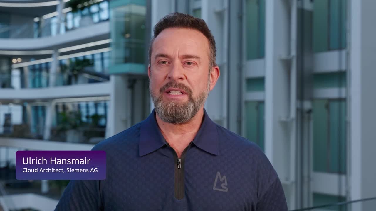 Siemens IT Provides Tools for Faster, More Secure Innovation Using AWS | Amazon Web Services