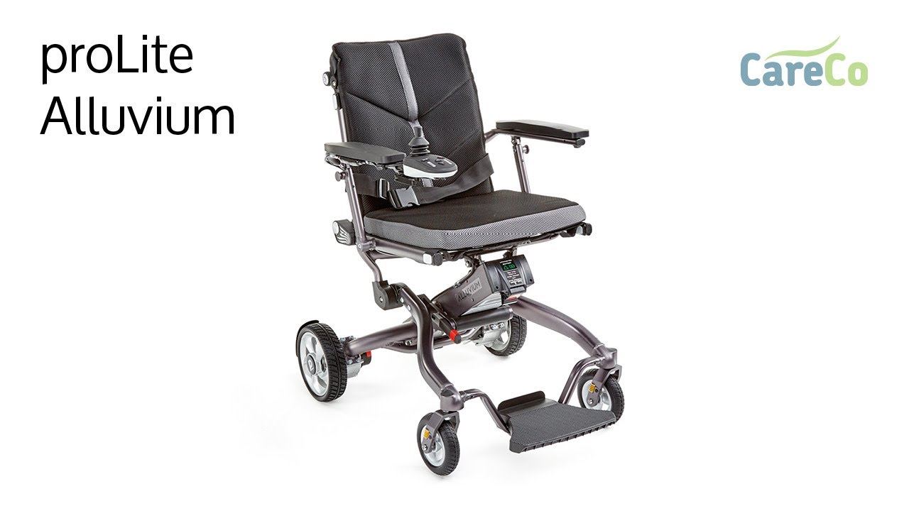 proLite Alluvium Folding Electric Wheelchair