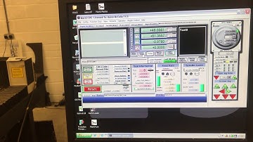 Gerber ar400 mach3 cnc conversion first setup.