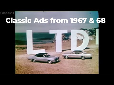 Awesome Car Ads from 1967 and 1968