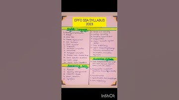 EPFO SSA SYLLABUS 2023 #reasoning with masti by bhawna #epfo #epfossarecruitment2023 #epfossa2023