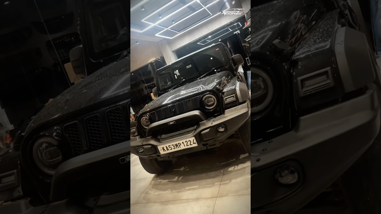 AVE  Bumper Installation on Mahindra Thar Roxx