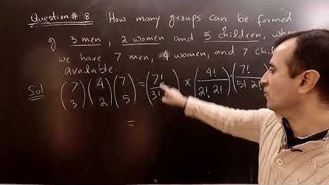 Probability and Stats: Counting Practice - Part 2/3  (Urdu/Hindi)