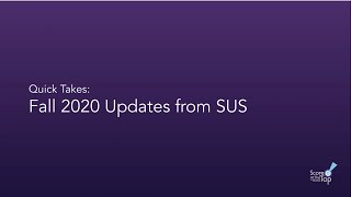 FSU College Admissions Quick Takes — Fall 2020 Updates from Florida's SUS