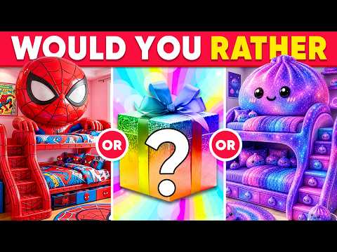 Would You Rather...? Mystery Gift Edition 🏠🤑🎁 Pick a Surprise Box!