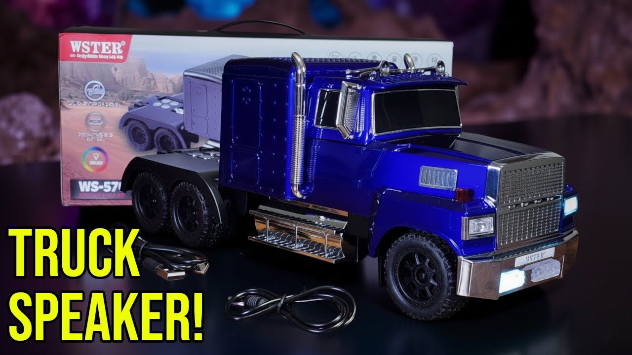 Этот полугрузовик на самом деле является Bluetooth-динамиком?