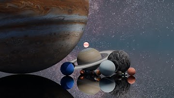 planet bouncing | Solar System Planet Size Comparison 3D 2025